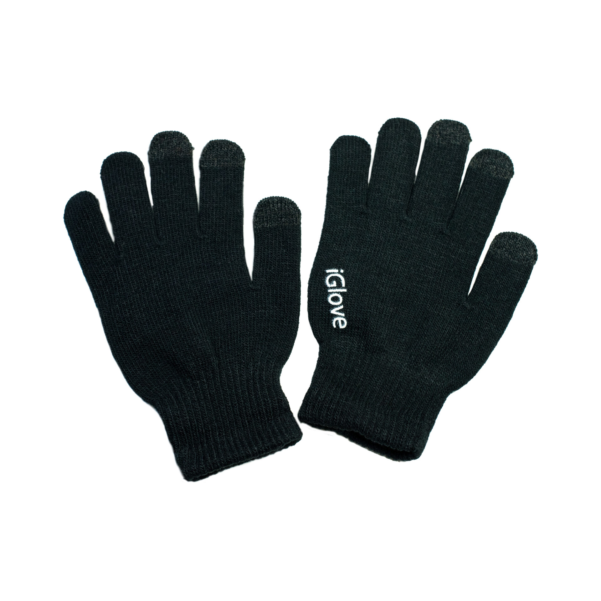 OMEK International black gloves on white background