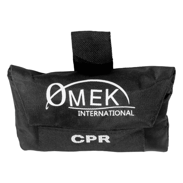 CPR Black Bag on white background